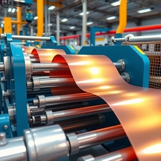 高精度冷轧生产线技术突破，提升铜带箔生产效率与质量(图1)