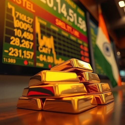 印度黄金期货价格创新高，需求受抑制(图1)