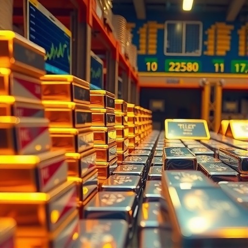 COMEX黄金库存增加白银减少，贵金属市场供需变化解析(图1)