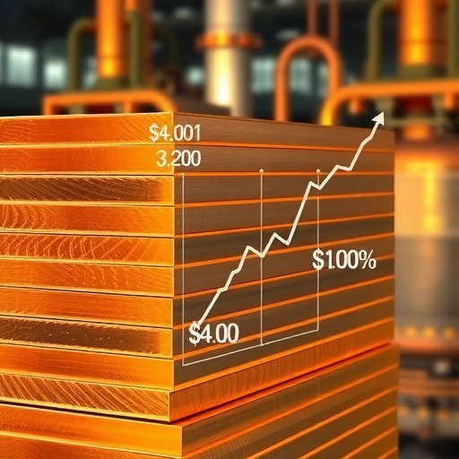 铜价暴涨突破4美元关口，背后三大推手竟然不是美联储加息(图1)