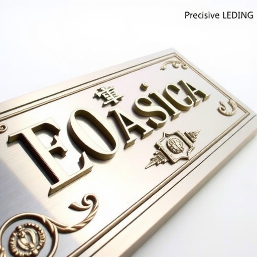 电铸标牌品牌建设：塑造行业标杆形象(图1)