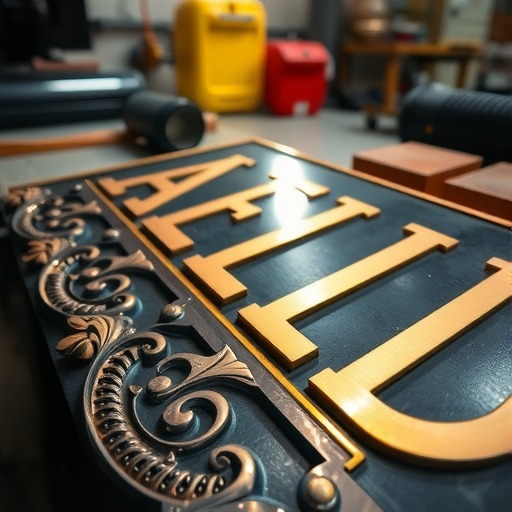 电铸标牌工艺创新：驱动行业进步的引擎(图1)