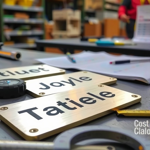 电铸标牌成本控制：方法与实践(图1)