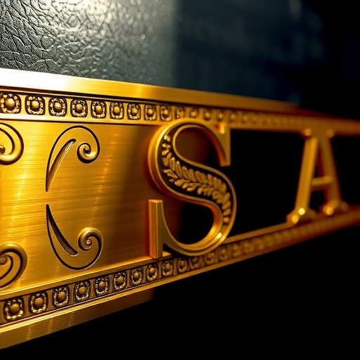 电铸标牌：金属标识艺术的璀璨明珠(图1)