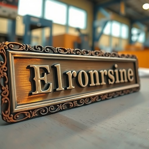 电铸标牌生产工艺优化探索(图1)