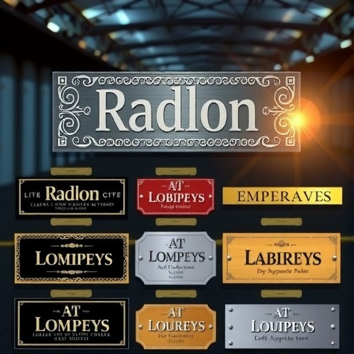 电铸标牌市场拓展：开拓多元版图(图1)