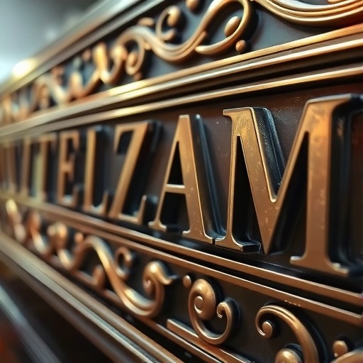 电铸标牌制作工艺详解：高精度金属标识的独特魅力(图1)