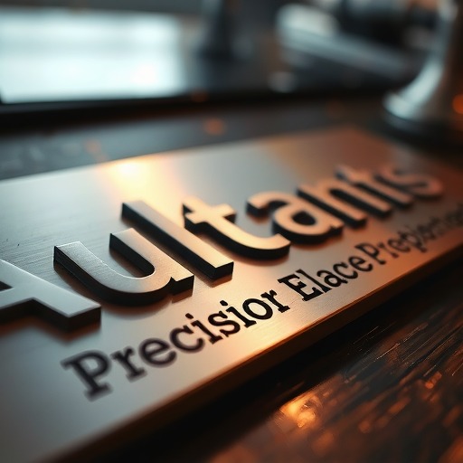 电铸标牌工艺：金属标识的精铸传奇(图1)