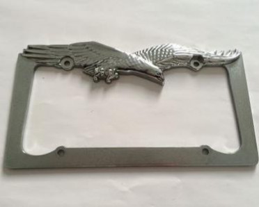 老鹰美国车牌架　老鹰美标车牌架　金属美式牌照框