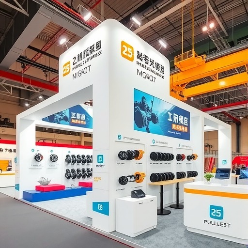 国际五金博览会绳索具起重设备展台设计亮点(图2)