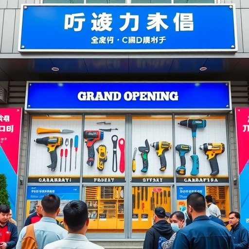 实耐宝蓝点工具抢滩中国五金市场 融入本土化战略(图1)