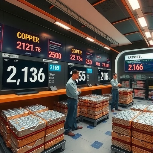 金属价格行情：铜铝锌镍锡最新报价及涨跌趋势(图1)