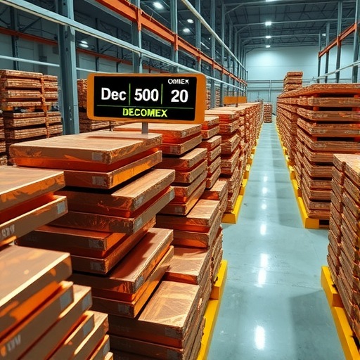 COMEX铜库存小幅下降，市场供应变化引关注(图1)