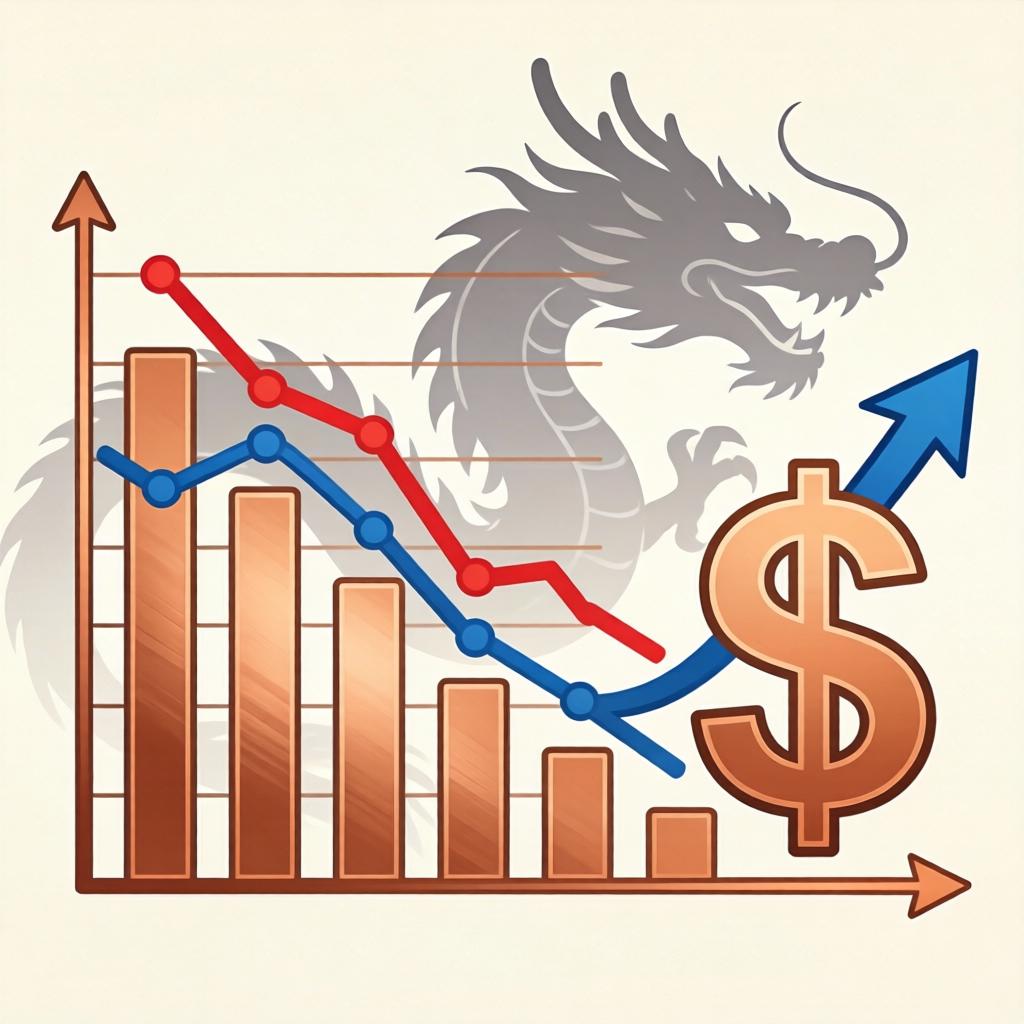 周三亚洲盘中快递：伦铜下跌，因美元走强，但是中国需求前景限制跌幅(图1)