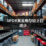 SPDR黄金库存较上日减少（图1）