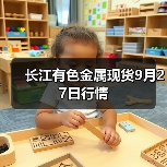 长江有色金属现货9月27日行情(图3) 长江有色金属现货9月27日行情(图3)
