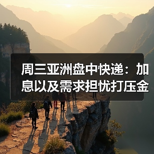 周三亚洲盘中快递：加息以及需求担忧打压金属价格走低（图3）