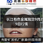 长江有色金属现货9月29日行情(图4) 长江有色金属现货9月29日行情(图4)