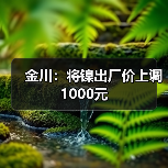 金川：将镍出厂价上调1000元（图3）