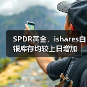 SPDR黄金,ishares白银库存均较上日增加(图1) SPDR黄金,ishares白银库存均较上日增加(图1)