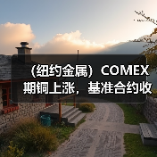 (纽约金属)COMEX期铜上涨,基准合约收高1.3%(图4) (纽约金属)COMEX期铜上涨,基准合约收高1.3%(图4)