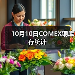 10月10日COMEX铜库存统计（图1）