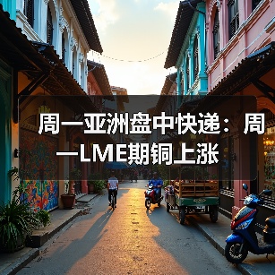 周一亚洲盘中快递:周一LME期铜上涨(图4) 周一亚洲盘中快递:周一LME期铜上涨(图4)