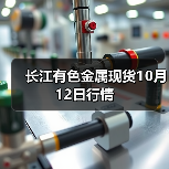 长江有色金属现货10月12日行情(图2) 长江有色金属现货10月12日行情(图2)