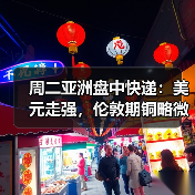 周二亚洲盘中快递:美元走强,伦敦期铜略微下跌(图4) 周二亚洲盘中快递:美元走强,伦敦期铜略微下跌(图4)