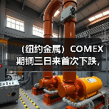 （纽约金属）COMEX期铜三日来首次下跌，基准合约收低1%（图1）