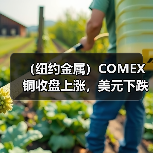 (纽约金属)COMEX铜收盘上涨,美元下跌构成支持(图1) (纽约金属)COMEX铜收盘上涨,美元下跌构成支持(图1)