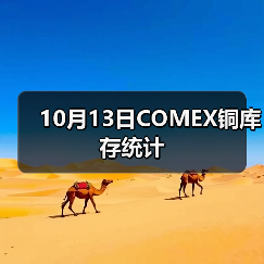 10月13日COMEX铜库存统计（图2）
