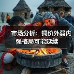 市场分析:铜价外弱内强格局可能延续(图1) 市场分析:铜价外弱内强格局可能延续(图1)