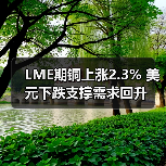 LME期铜上涨2.3% 美元下跌支撑需求回升（图3）
