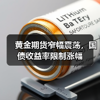 黄金期货窄幅震荡,国债收益率限制涨幅(图1) 黄金期货窄幅震荡,国债收益率限制涨幅(图1)