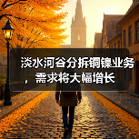 淡水河谷分拆铜镍业务,需求将大幅增长(图3) 淡水河谷分拆铜镍业务,需求将大幅增长(图3)