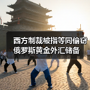 西方制裁被指等同偷窃俄罗斯黄金外汇储备（图4）