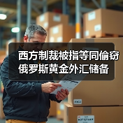 西方制裁被指等同偷窃俄罗斯黄金外汇储备（图2）