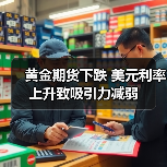 黄金期货下跌 美元利率上升致吸引力减弱(图2) 黄金期货下跌 美元利率上升致吸引力减弱(图2)
