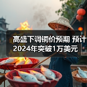 高盛下调铜价预期 预计2024年突破1万美元(图2) 高盛下调铜价预期 预计2024年突破1万美元(图2)