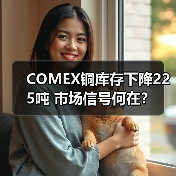 COMEX铜库存下降225吨 市场信号何在？（图2）