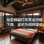 加息预期打压黄金持续下跌,金价为何持续低迷?(图4) 加息预期打压黄金持续下跌,金价为何持续低迷?(图4)