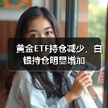 黄金ETF持仓减少，白银持仓明显增加（图2）