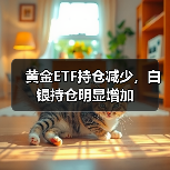 黄金ETF持仓减少，白银持仓明显增加（图1）
