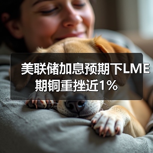 美联储加息预期下LME期铜重挫近1%(图1) 美联储加息预期下LME期铜重挫近1%(图1)