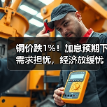 铜价跌1%！加息预期下需求担忧，经济放缓忧（图2）