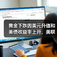 黄金下跌因美元升值和美债收益率上升,美联储加息预期影响市场(图3) 黄金下跌因美元升值和美债收益率上升,美联储加息预期影响市场(图3)