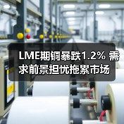 LME期铜暴跌1.2% 需求前景担忧拖累市场(图2) LME期铜暴跌1.2% 需求前景担忧拖累市场(图2)