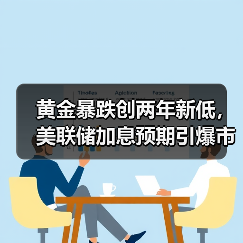 黄金暴跌创两年新低，美联储加息预期引爆市场恐慌（图1）