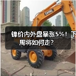 镍价内外盘暴涨5%!下周将如何走?(图2) 镍价内外盘暴涨5%!下周将如何走?(图2)